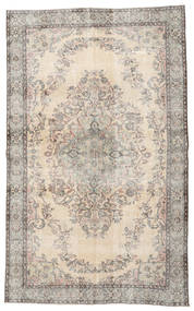 167X276 Colored Vintage Teppich Moderner Beige/Hellgrau (Wolle, Türkei) Carpetvista