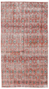 140X257 Tapis Colored Vintage Moderne Rouge/Rose Clair (Laine, Turquie) Carpetvista