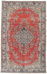 184X290 Colored Vintage Vloerkleed Modern Rood/Grijs (Wol, Turkije) Carpetvista