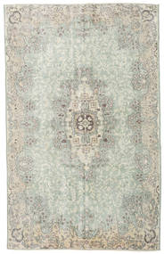 178X286 Colored Vintage Teppich Moderner Beige/Grün (Wolle, Türkei) Carpetvista