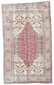 Colored Vintage Rug 153X252 Beige/Red Wool, Turkey Carpetvista