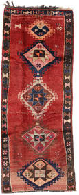  Herki Vintage Rug 153X390 Vintage Wool Red/Dark Red Small Carpetvista