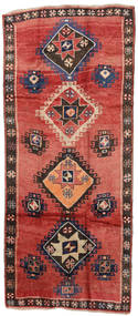 Herki Vintage Rug 162X383 Vintage Wool Red/Dark Red Carpetvista