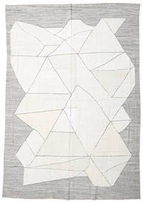297X425 絨毯 オリエンタル キリム セミアンティーク トルコ ライトグレー/ベージュ 大きな (ウール, トルコ) Carpetvista