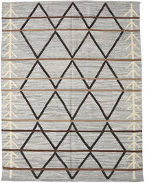 絨毯 オリエンタル キリム セミアンティーク トルコ 244X312 グレー/ベージュ (ウール, トルコ)