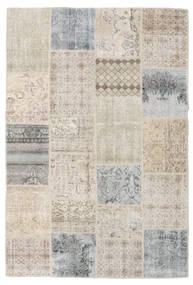 158X233 Patchwork Teppich Moderner Beige/Grau (Wolle, Türkei) Carpetvista