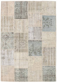  Patchwork Rug 158X233 Wool Beige/Grey Small Carpetvista