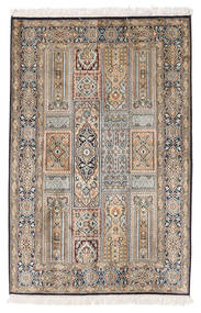 81X123 Kashmir Pure Silk Rug Oriental (Silk, India) Carpetvista