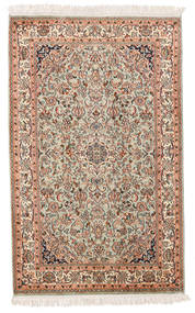 絨毯 カシミール ピュア シルク 79X126 (絹, インド)
