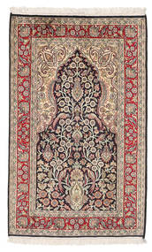 絨毯 オリエンタル カシミール ピュア シルク 79X128 (絹, インド)