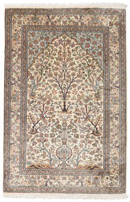125X191 Kashmir Ren Silke Teppe Orientalsk (Silke, India) Carpetvista