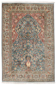 123X184 絨毯 オリエンタル カシミール ピュア シルク 正方形 (絹, インド) Carpetvista