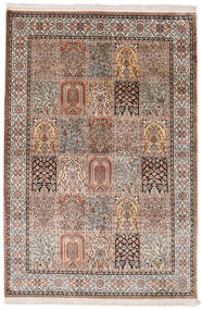 125X185 Kashmir Pure Silk Rug Oriental (Silk, India) Carpetvista