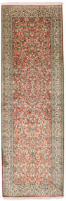 絨毯 カシミール ピュア シルク 82X252 廊下 カーペット (絹, インド)