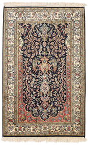 絨毯 カシミール ピュア シルク 82X129 (絹, インド)