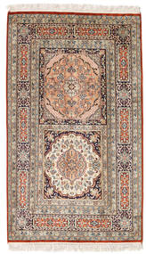 絨毯 カシミール ピュア シルク 80X136 (絹, インド)