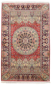 95X154 Kashmir Äkta Silke Matta Orientalisk (Silke, Indien) Carpetvista