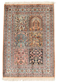 65X95 Kaschmir Reine Seide Teppich Orientalischer (Seide, Indien) Carpetvista