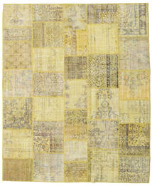 Patchwork Rug 252X303 Yellow Large Wool, Turkey Carpetvista