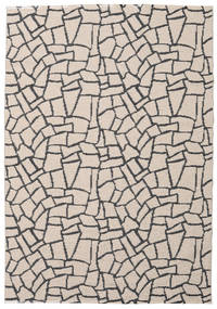 Terrazzo インドア/アウトドア用ラグ 洗える 200X280 ベージュ/ブラック プラスチック絨毯