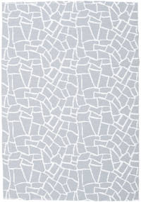  インドア/アウトドア用ラグ 200X280 洗える Terrazzo 絨毯 - グレー/ホワイト