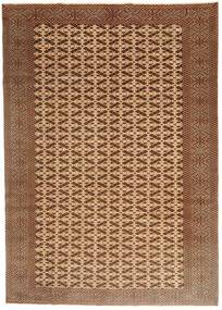  Turkaman Patina Rug 198X282 Persian Wool Brown/Orange Carpetvista