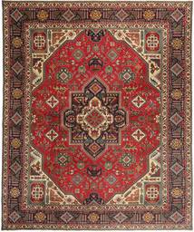 Persialainen Tabriz Patina Matot 328X395 Ruskea/Punainen Carpetvista