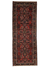  Persian Mehraban Rug 120X315 Black/Dark Red Carpetvista