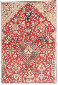  Najafabad Koberec 153X230 Perský Vlněný Červená/Béžová Malý Carpetvista