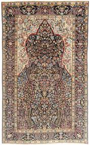  Persian Kerman Patina Rug 145X238 Brown/Orange Carpetvista