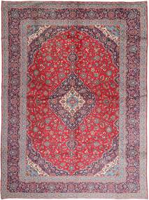  Persian Keshan Patina Rug 293X405 Red/Light Pink Carpetvista