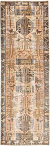 絨毯 ペルシャ カラード ヴィンテージ 105X320 廊下 カーペット ベージュ/茶色 (ウール, ペルシャ/イラン)