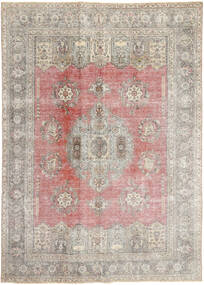 絨毯 カラード ヴィンテージ 245X346 ベージュ/レッド (ウール, ペルシャ/イラン)