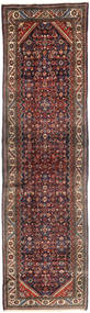  Hamadan Rug 115X412 Persian Wool Red/Brown Small Carpetvista
