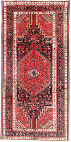  Persischer Nahavand Teppich 154X310 Rot/Beige Carpetvista