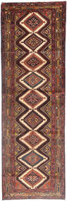  Persischer Hamadan Teppich 110X343 Rot/Dunkelrot Carpetvista