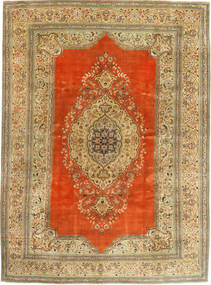 Tabriz Patina Rug 273X373 Persian Wool Orange/Beige Large Carpetvista