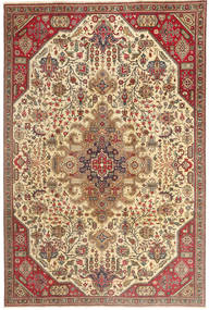  Tabriz Patina Rug 190X280 Persian Wool Brown/Beige Carpetvista