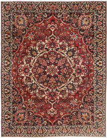  Bakhtiari Patina Rug 267X360 Persian Wool Brown/Red Large Carpetvista