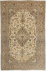  Persian Keshan Patina Rug 195X303 Beige/Orange Carpetvista