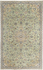  190X313 Keshan Patina Teppich Grau/Gelb Persien/Iran Carpetvista