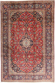  Kashan Szőnyeg 198X300 Perzsa Gyapjúszőnyeg Piros/Narancssárga Carpetvista
