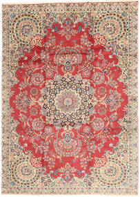  Persischer Kerman Teppich 232X335 Rot/Beige Carpetvista