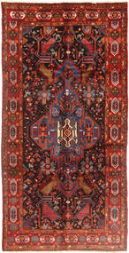  Persialainen Nahavand Matot 158X310 Punainen/Ruskea Carpetvista
