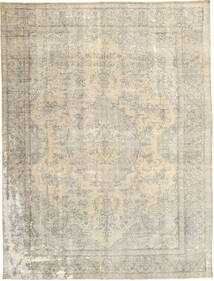  Persischer Colored Vintage Teppich 285X383 Beige/Gelb Carpetvista