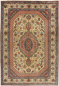  Persian Tabriz Rug 204X300 Beige/Brown Carpetvista