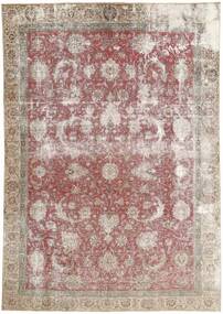  Persischer Colored Vintage Teppich 228X340 Beige/Hellgrau (Wolle, Persien/Iran)
