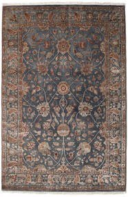  Keshan Indo Wool/Viscos Rug 160X238 Wool Carpetvista