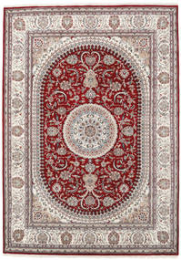  253X357 Nain Indisch Teppich Rot/Beige Indien Carpetvista