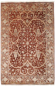  192X296 Keshan Indo Wool/Viscos Rug India Carpetvista